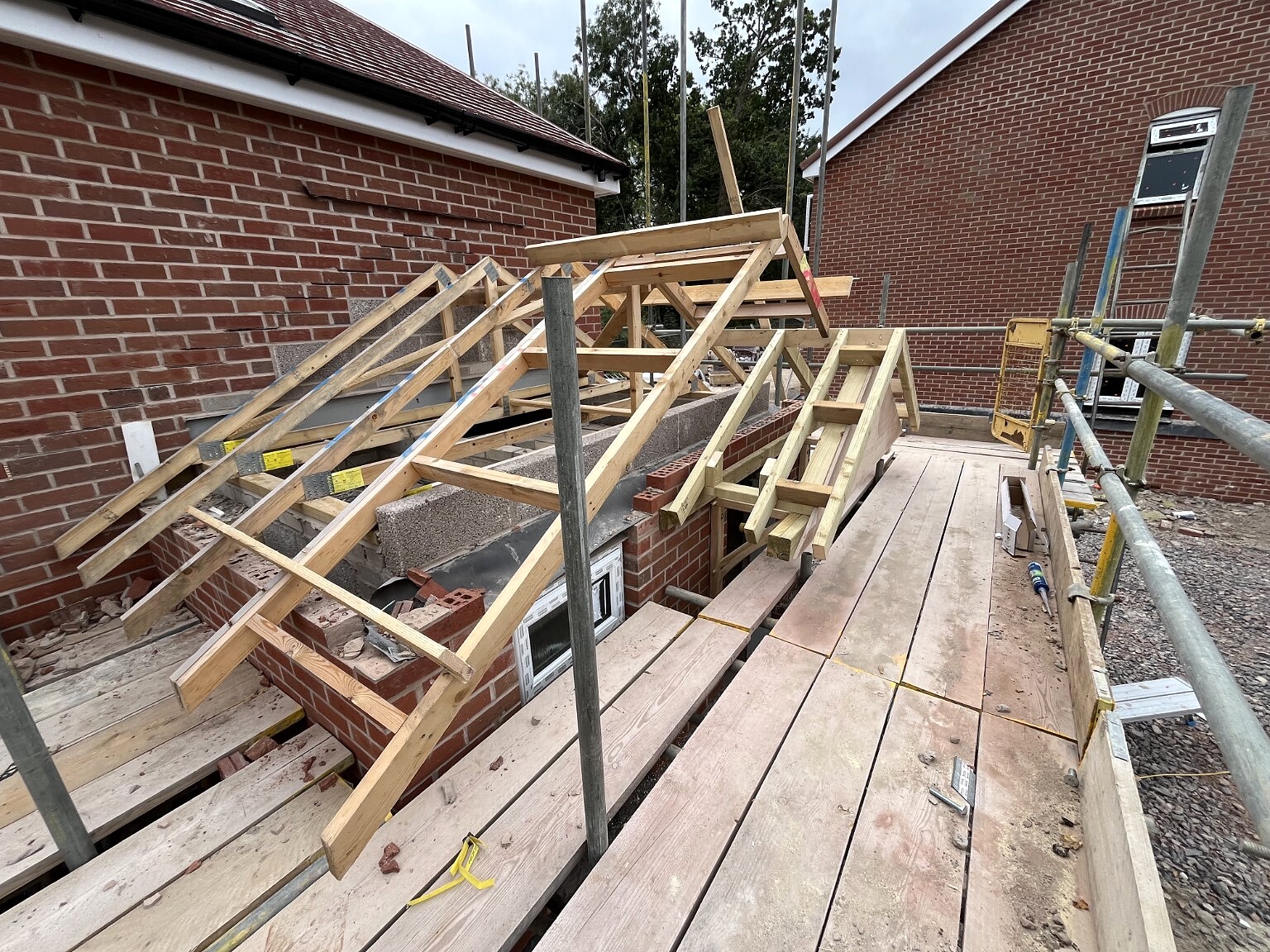 What Strong Structural Roof Carpentry Looks Like
