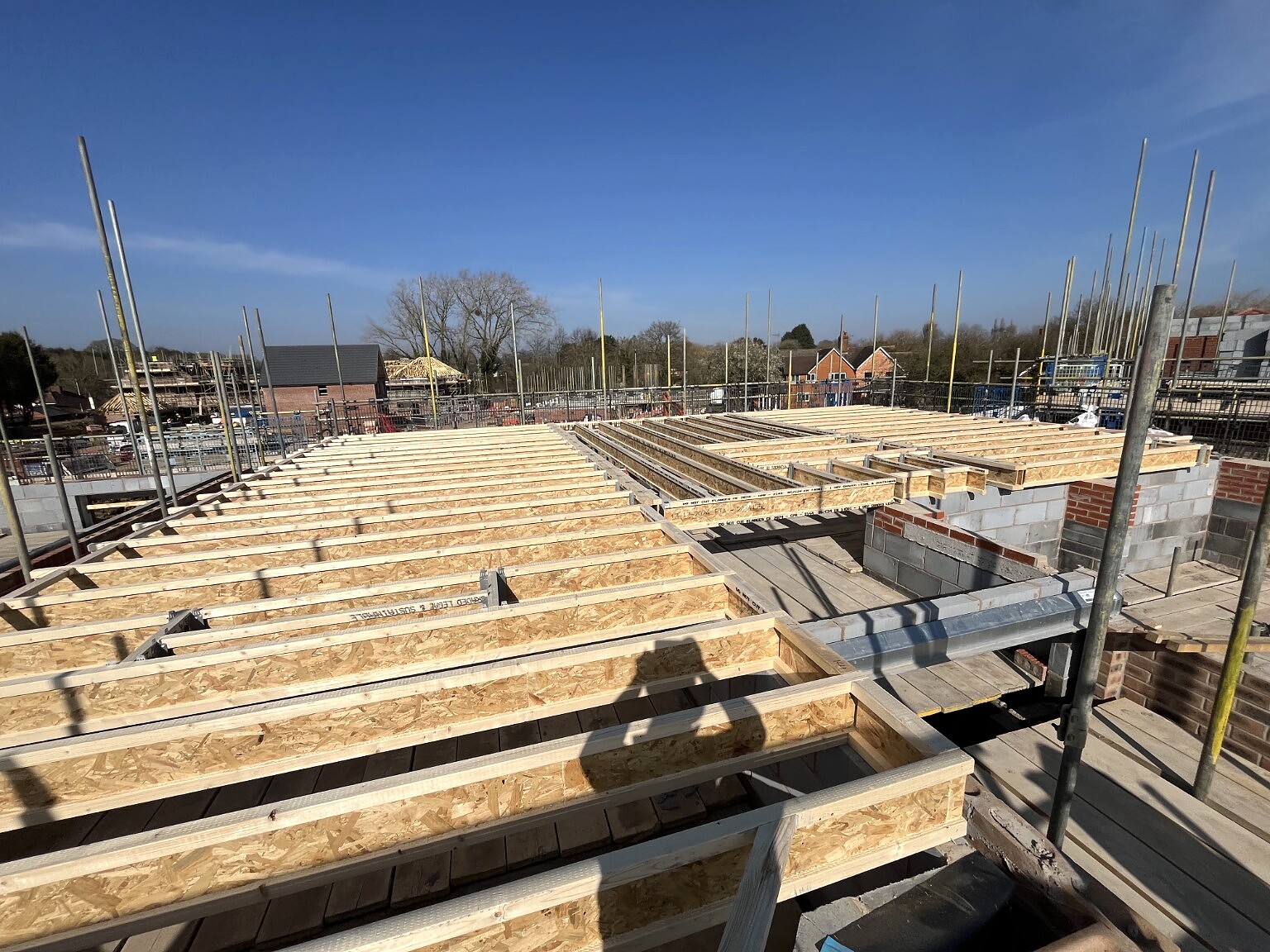 Floor systems, structural decking, roof carpentry and repeatable timber packages for residential development and contractor-led new-build work.